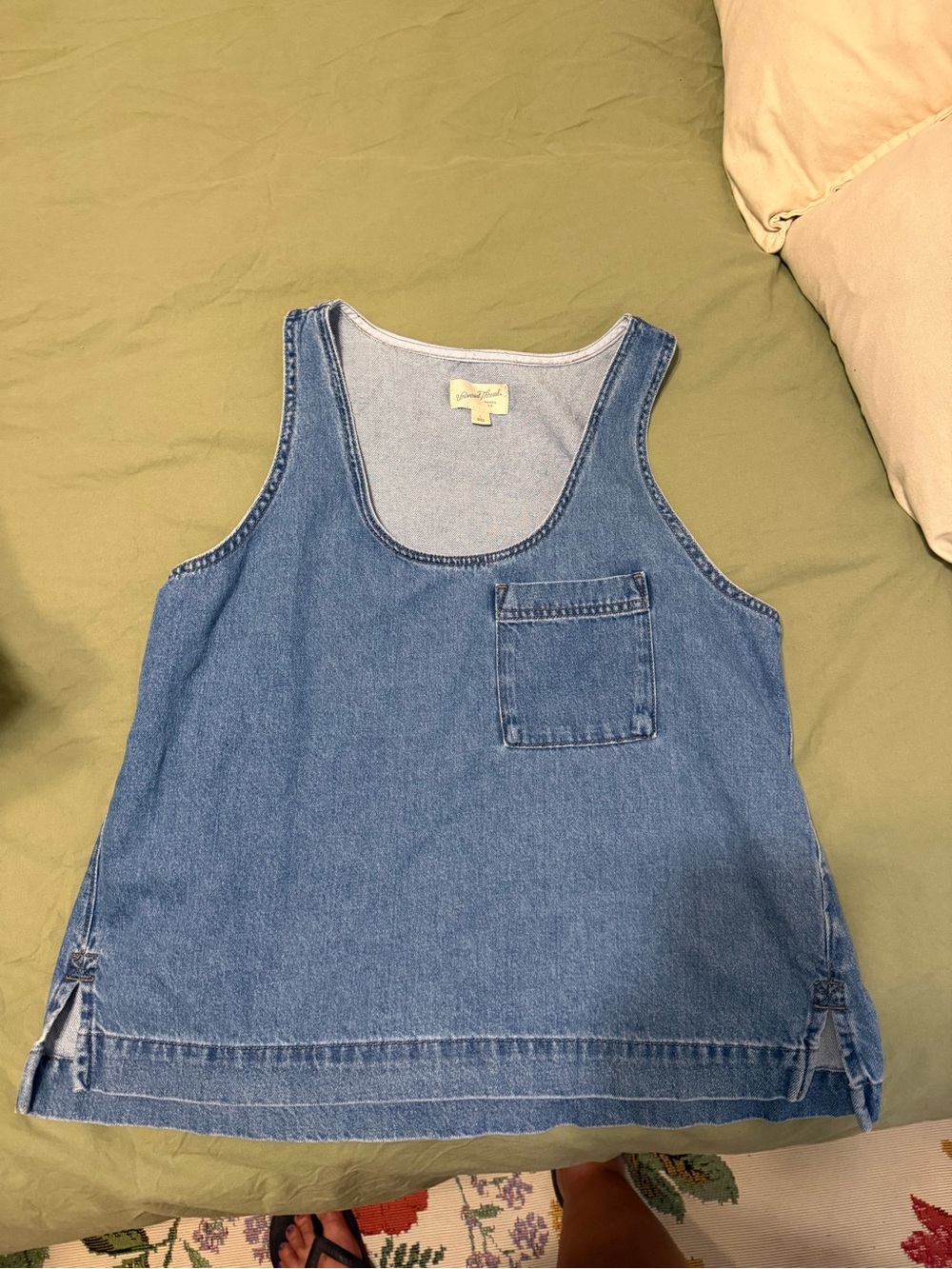 Universal Thread Light Blue Denim Tank Top